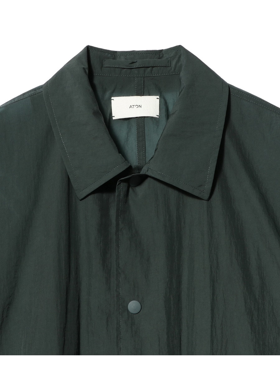 ATON / SUPER LIGHT NYLON コーチジャケット｜ESTNATION ONLINE STORE
