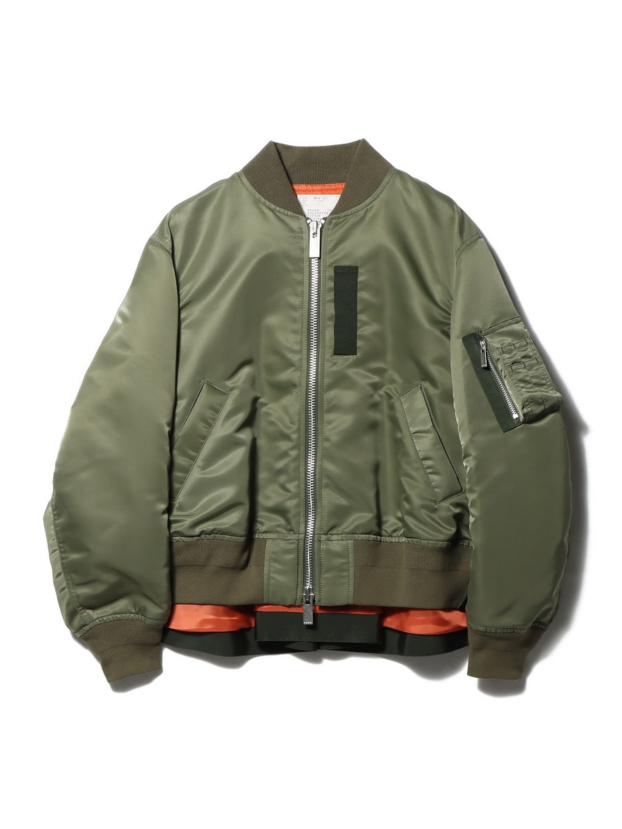 sacai サカイ ナイロン ツイル ブルゾン SACAI / ナイロンツイルブルゾン｜ESTNATION ONLINE STORE
