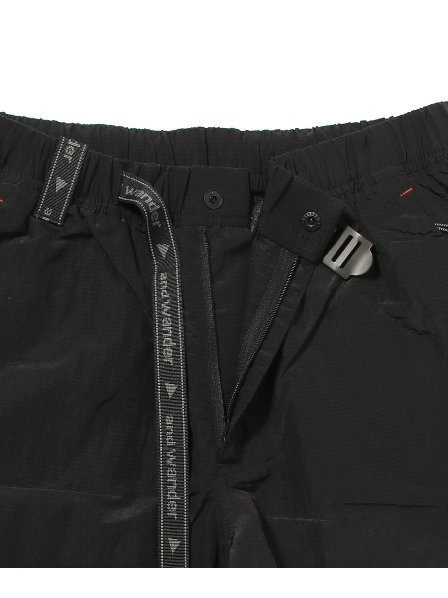 and wander / ROA × and wander ripstop wind short pants