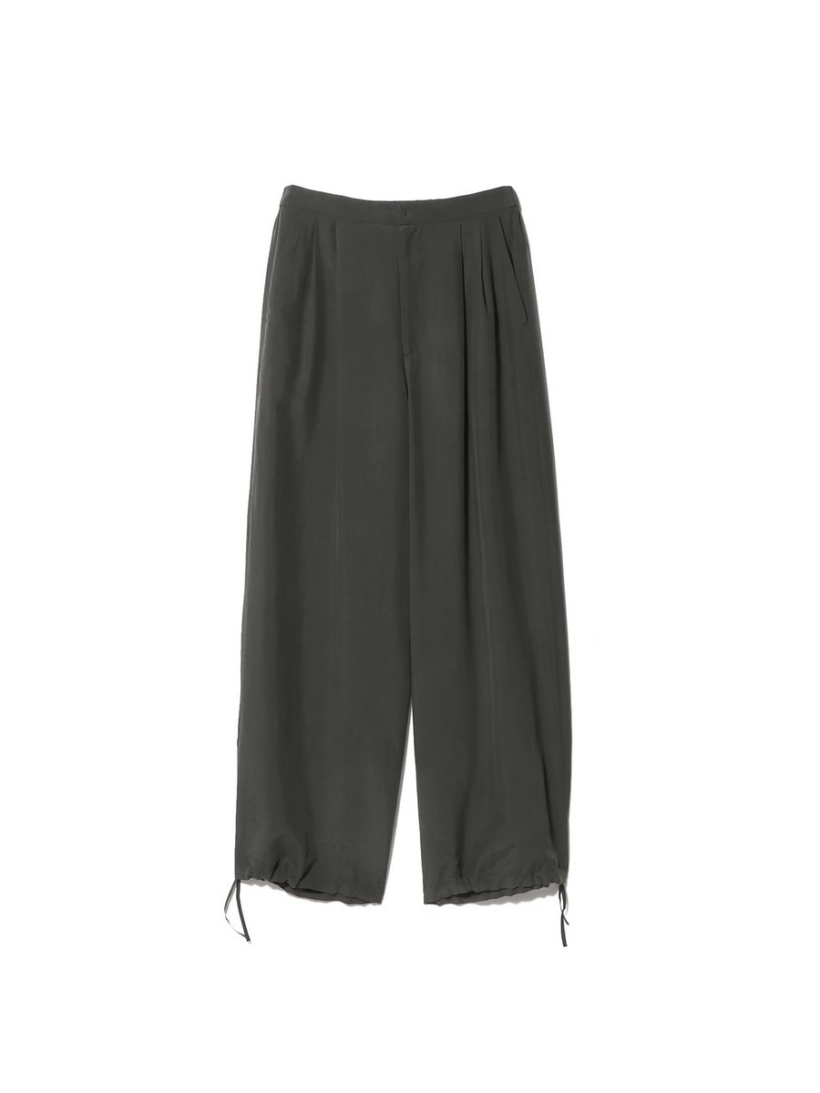 シルクスエードワイドイージーパンツ