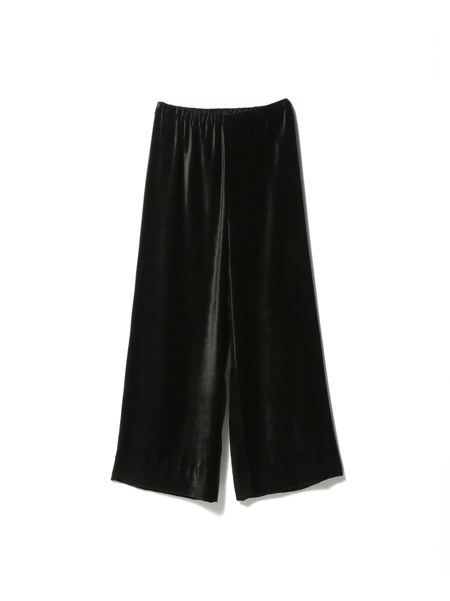 ベロアワイドパンツ