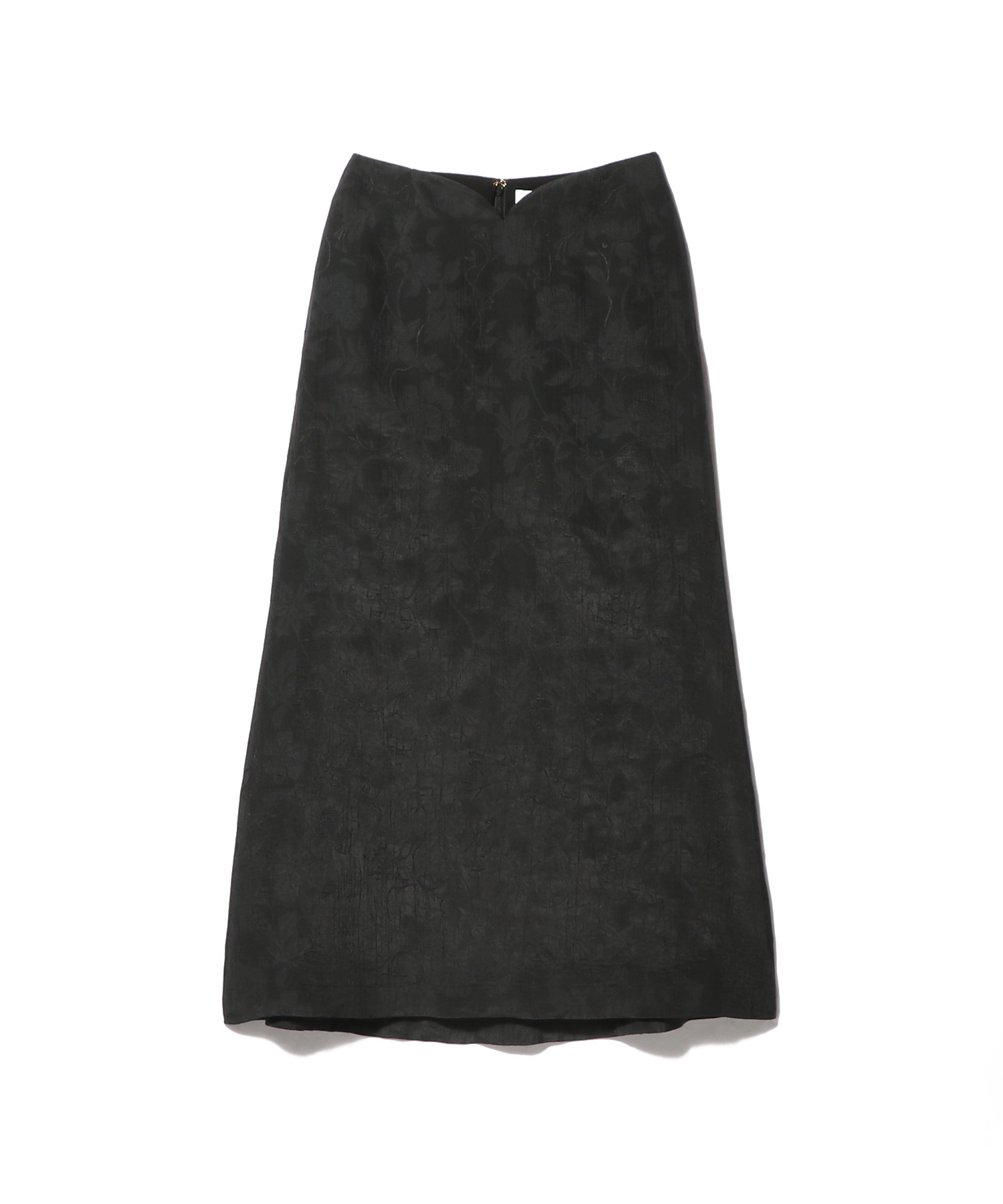 ジャカード織りAラインスカート