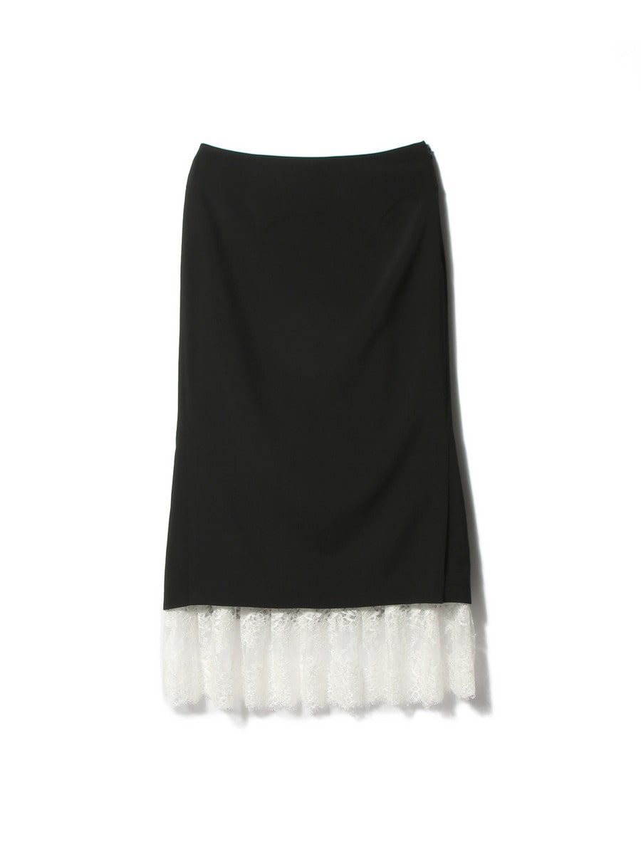 プリーツレーススカート