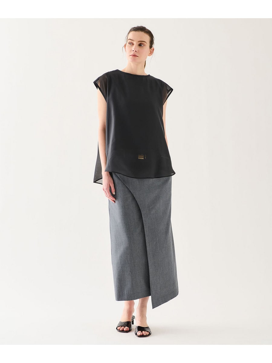 INSCRIRE / ウールラップスカート｜ESTNATION ONLINE STORE