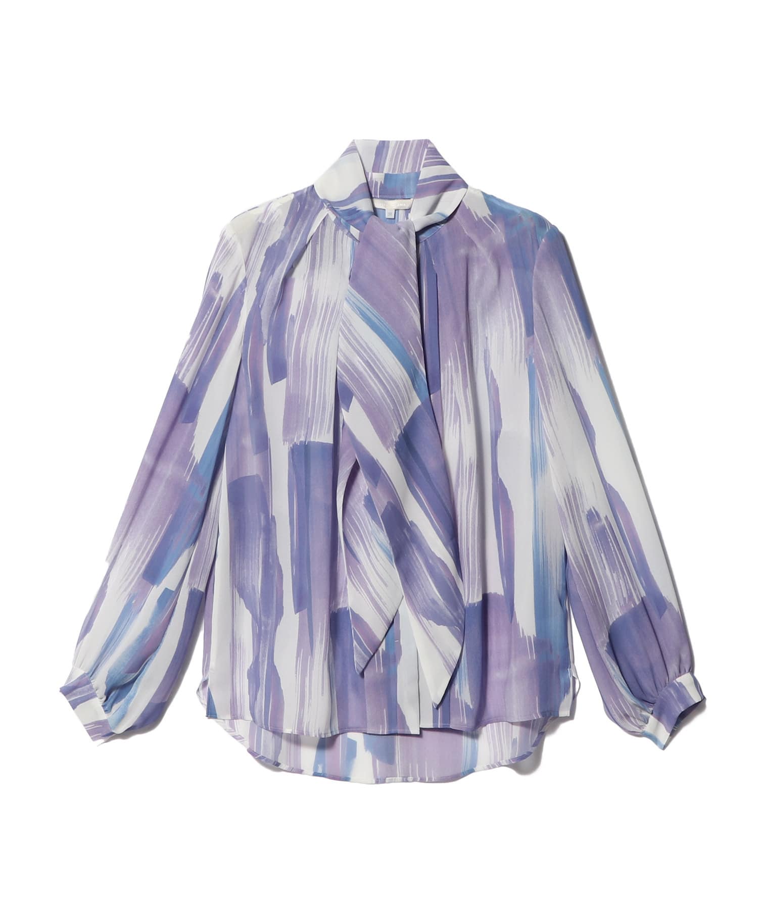 プリントボウタイブラウス《ESTNATION EXCLUSIVE》