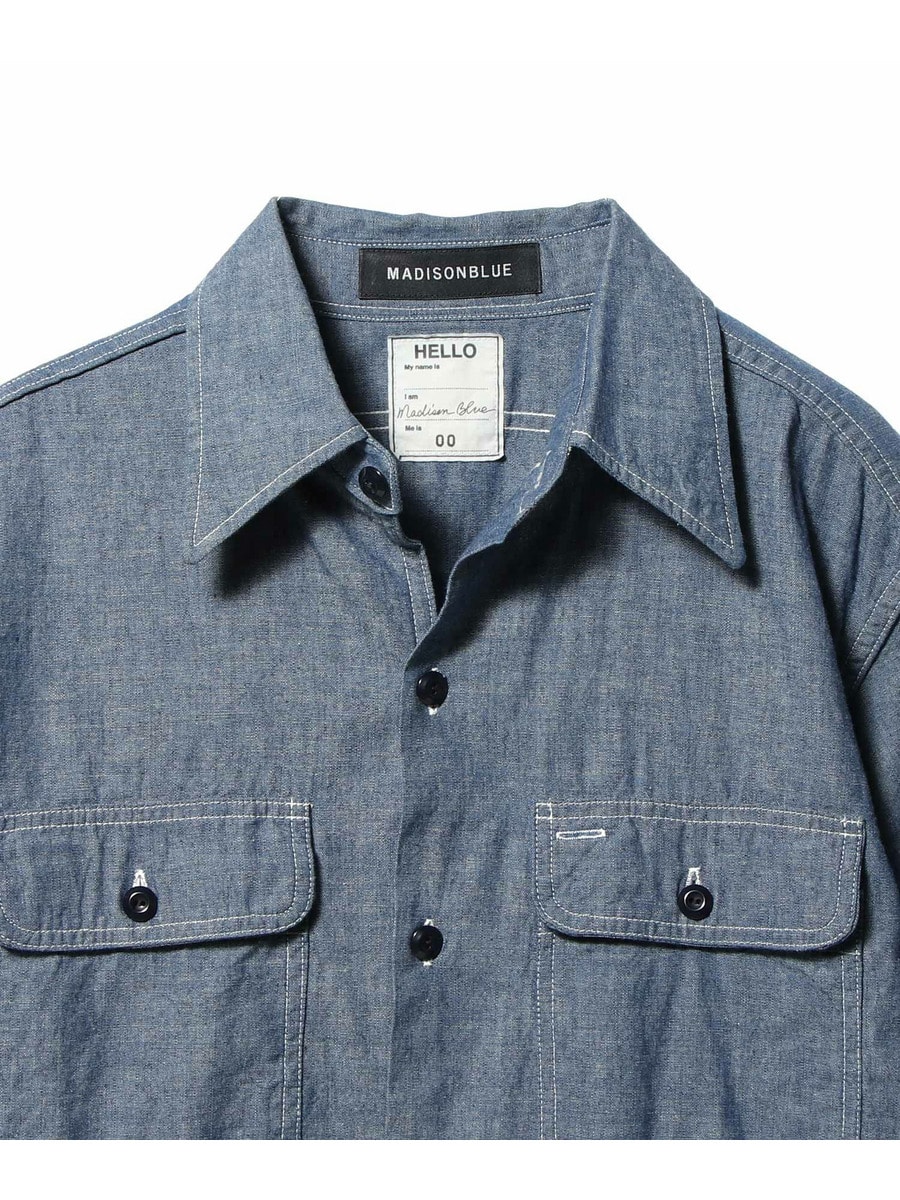 MADISONBLUE / シャンブレー HAMPTONシャツ｜ESTNATION ONLINE STORE