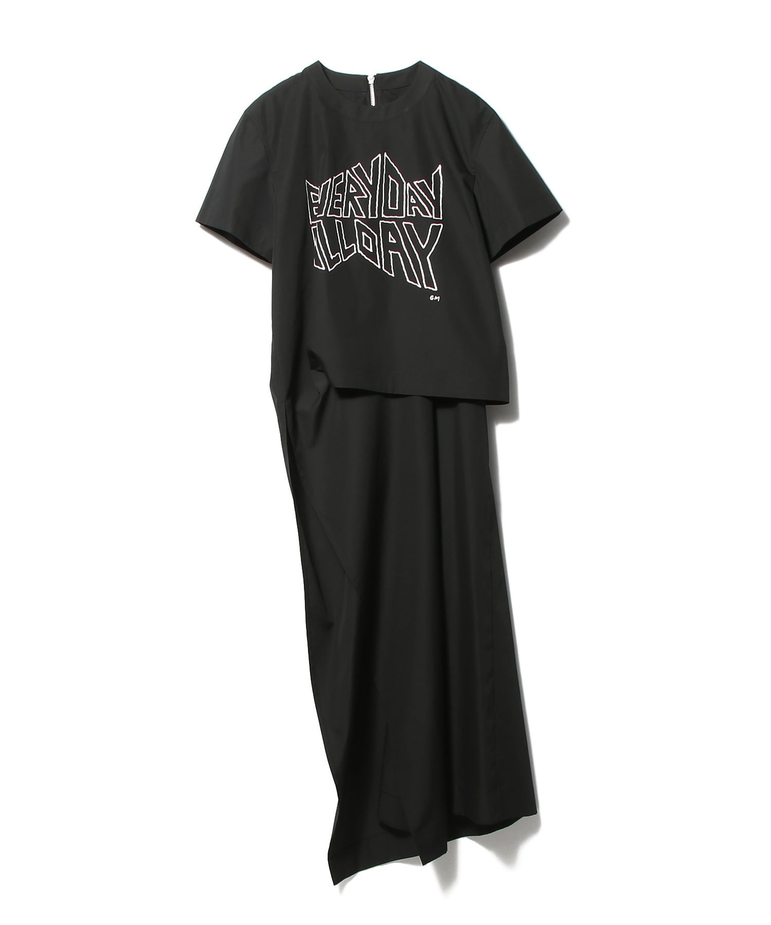 ロゴ ジャージーワンピース