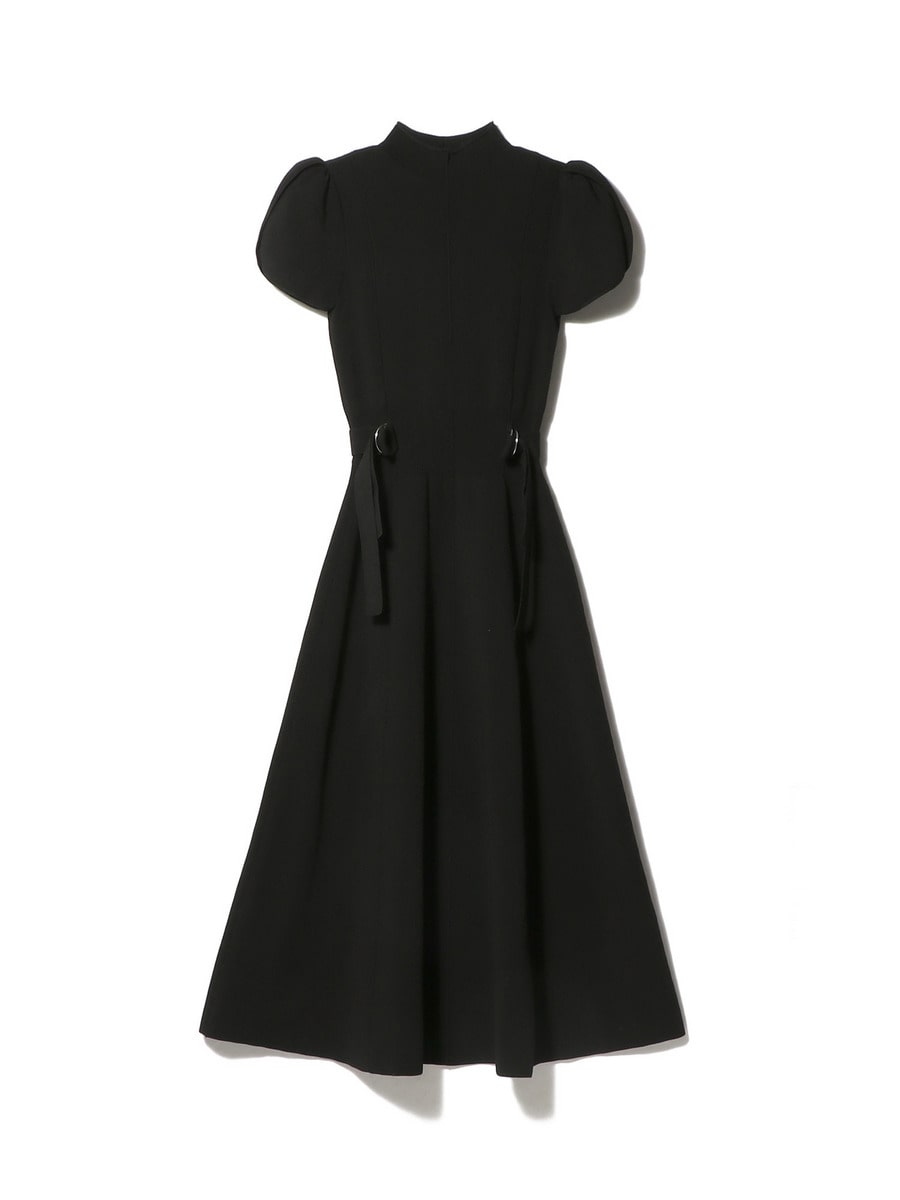 コンパクトリブチューリップドレス