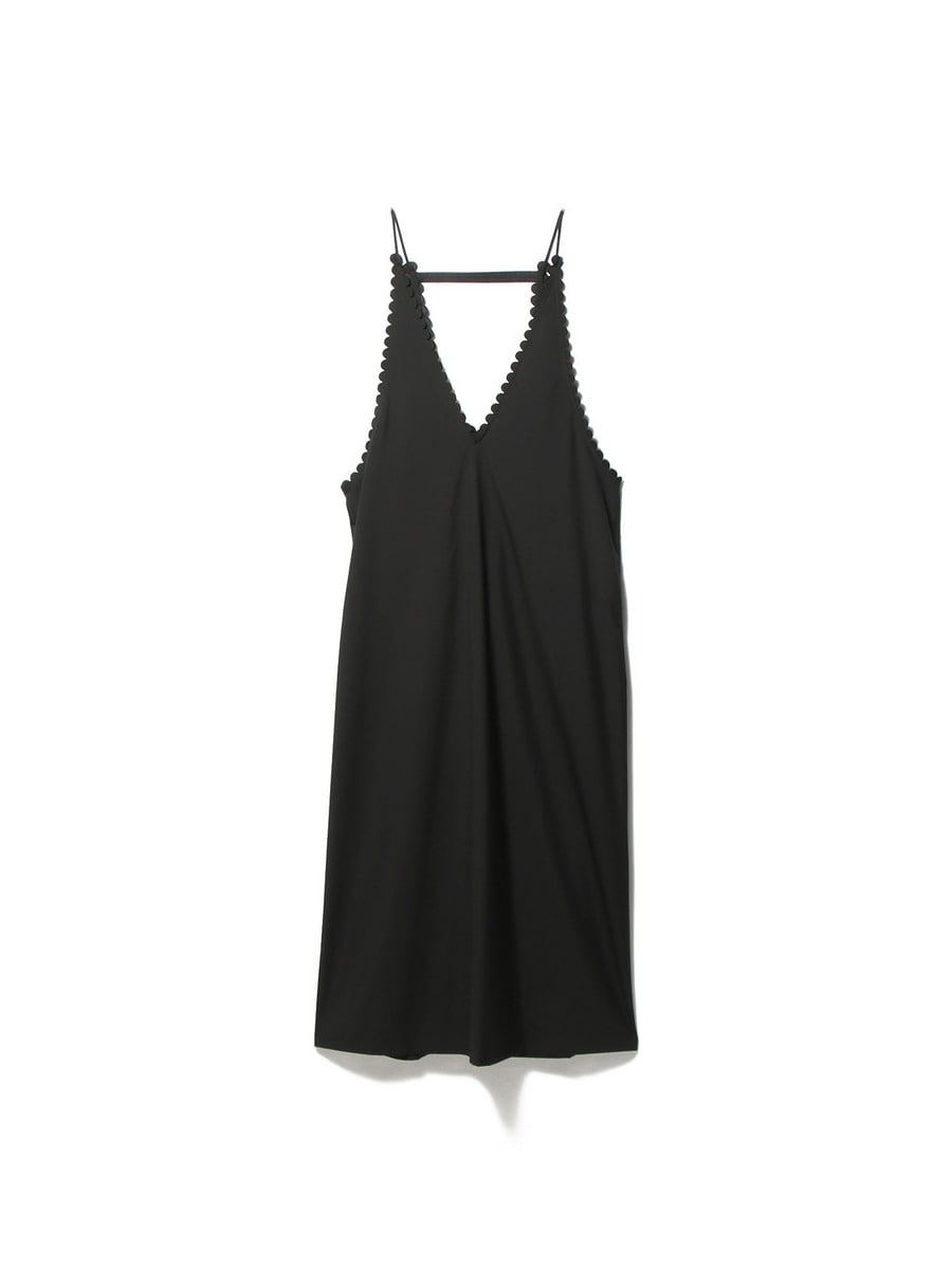 Vネックワンピース