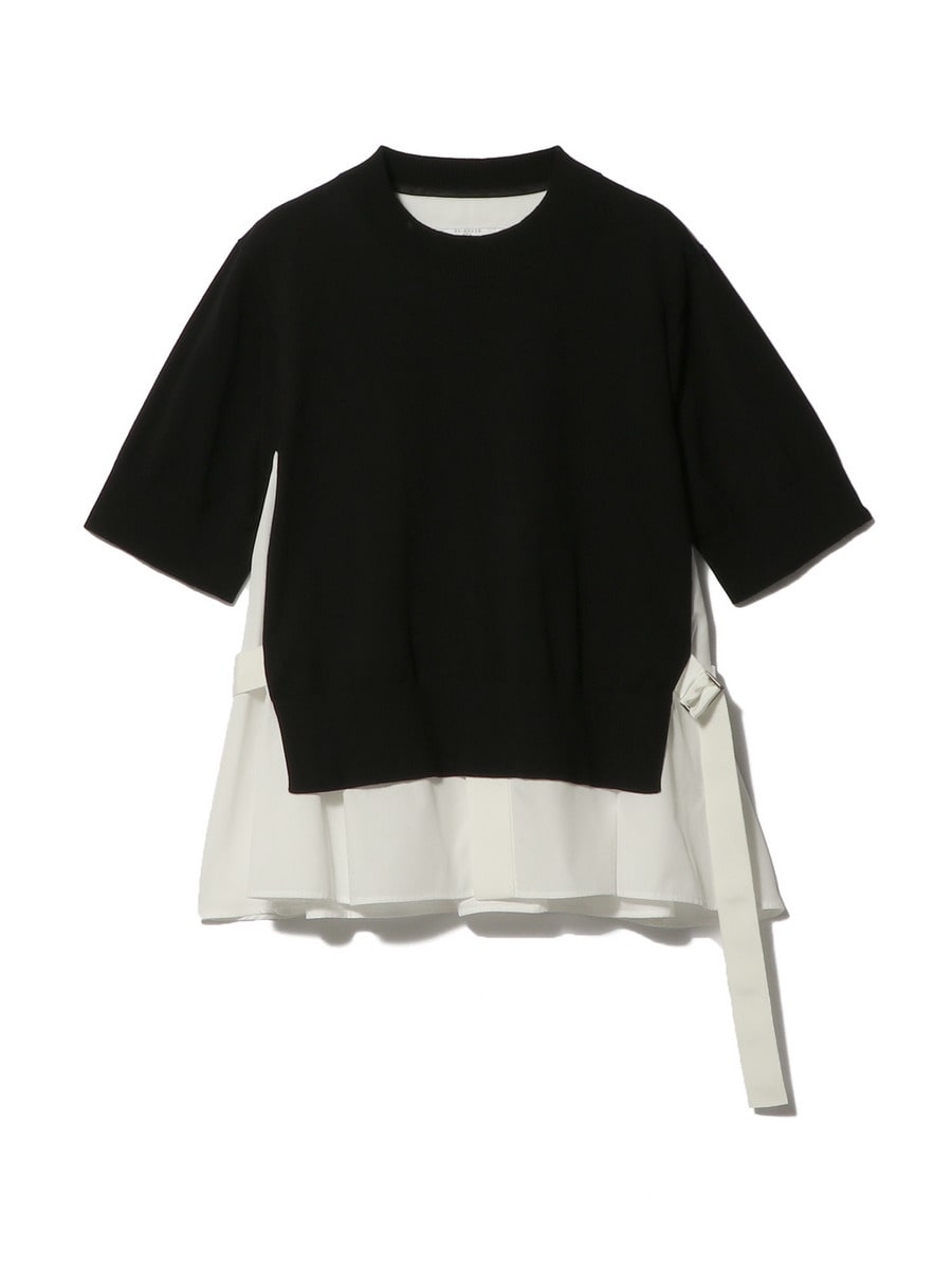 ペプラム ドッキングプルオーバー