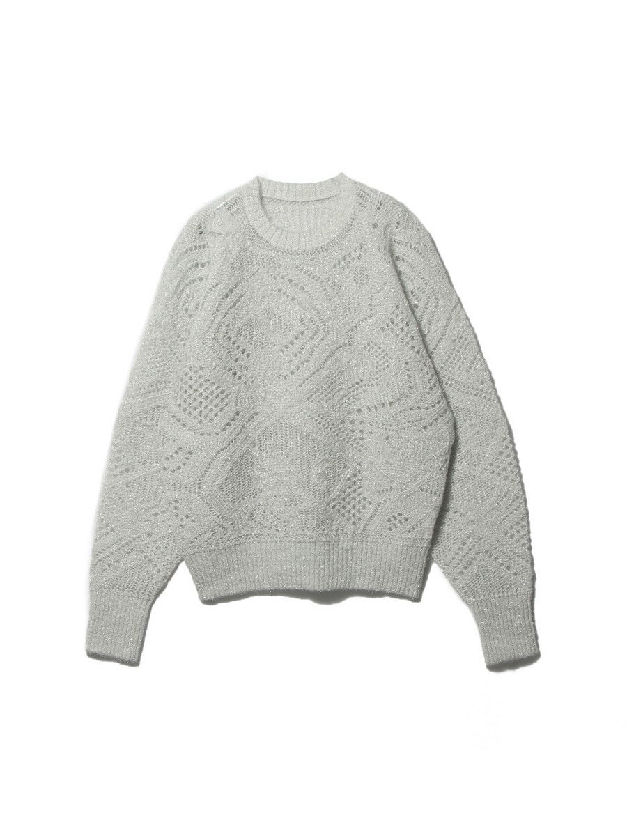 シマーリング ニット