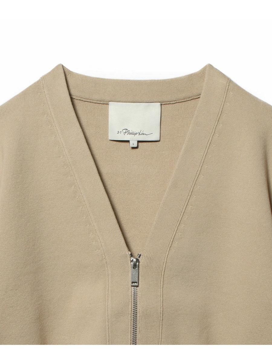 3.1 phillip lim / ラウンドスリーブ ジップカーディガン｜ESTNATION