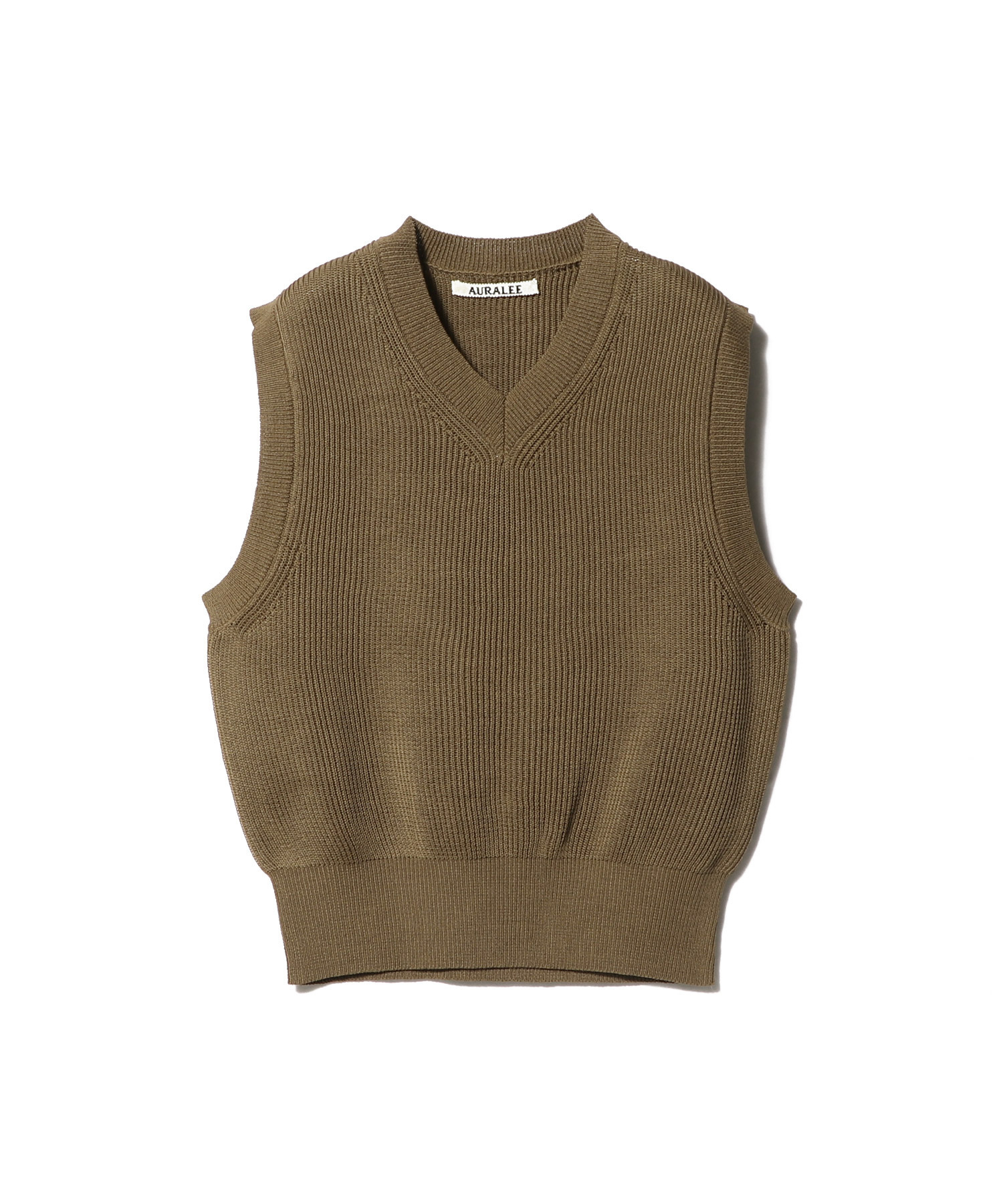 リブニットベスト