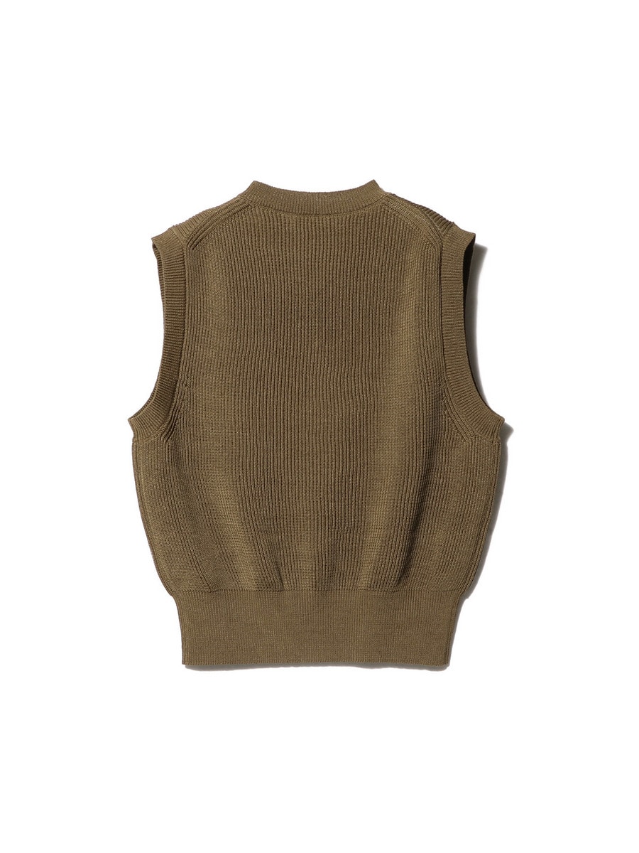 AURALEE  ニットベスト AURALEE / リブニットベスト｜ESTNATION ONLINE STORE