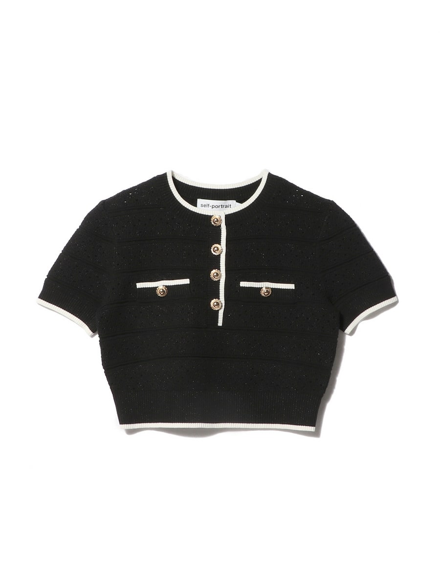 クロップドニット