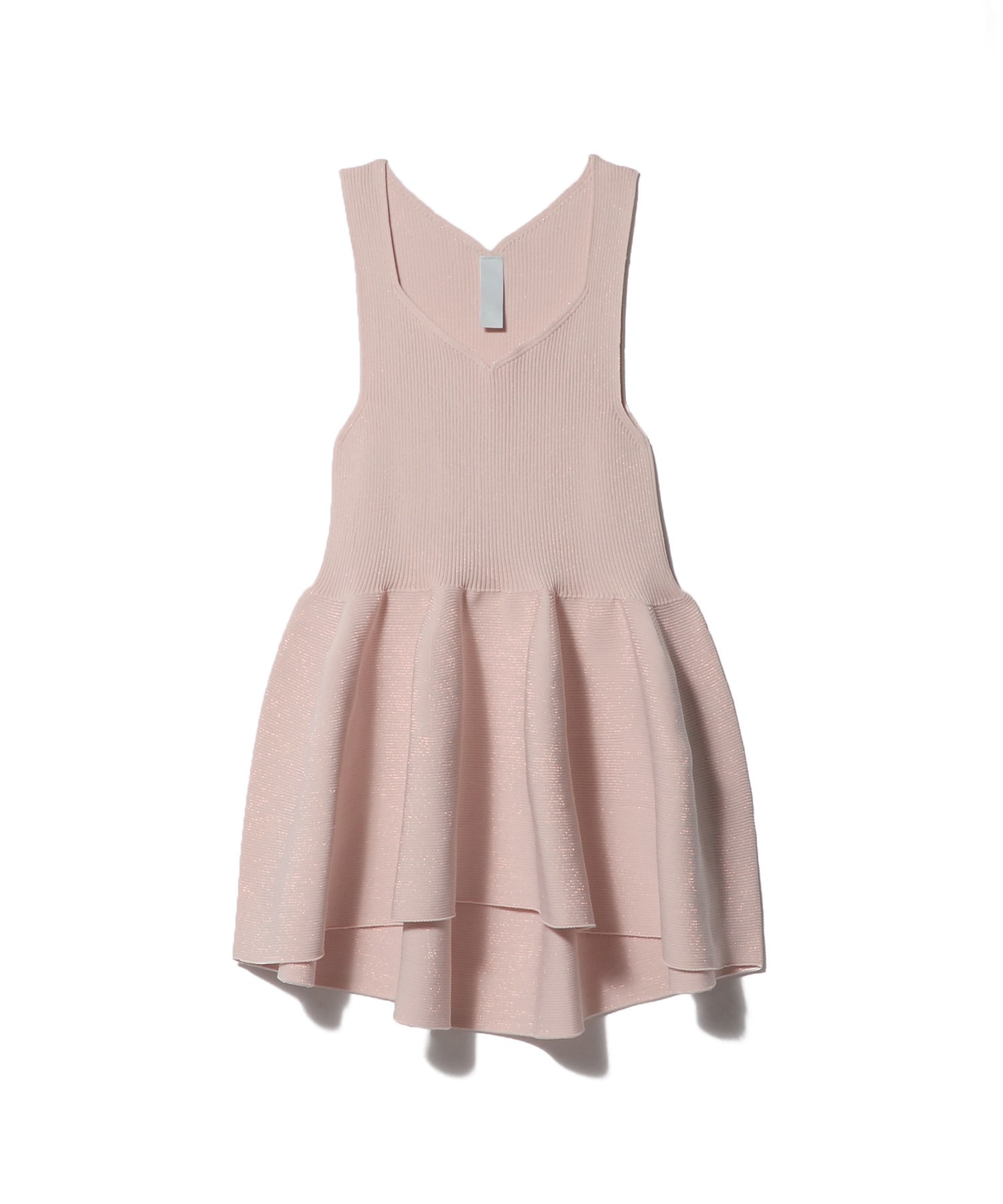 POTTERY グリッタースリーブレスニット