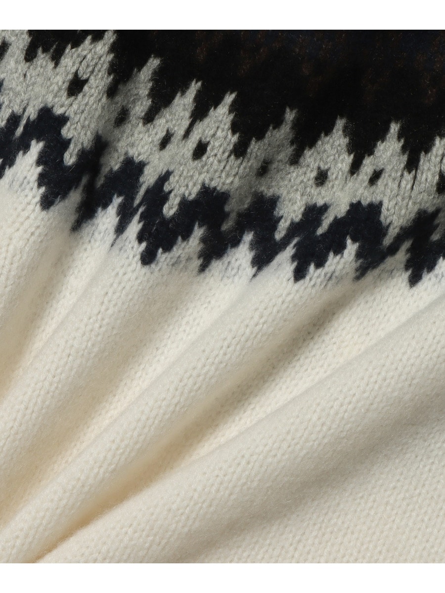 COZ manufactured by WRAPINKNOT / カシミヤノルディックニット