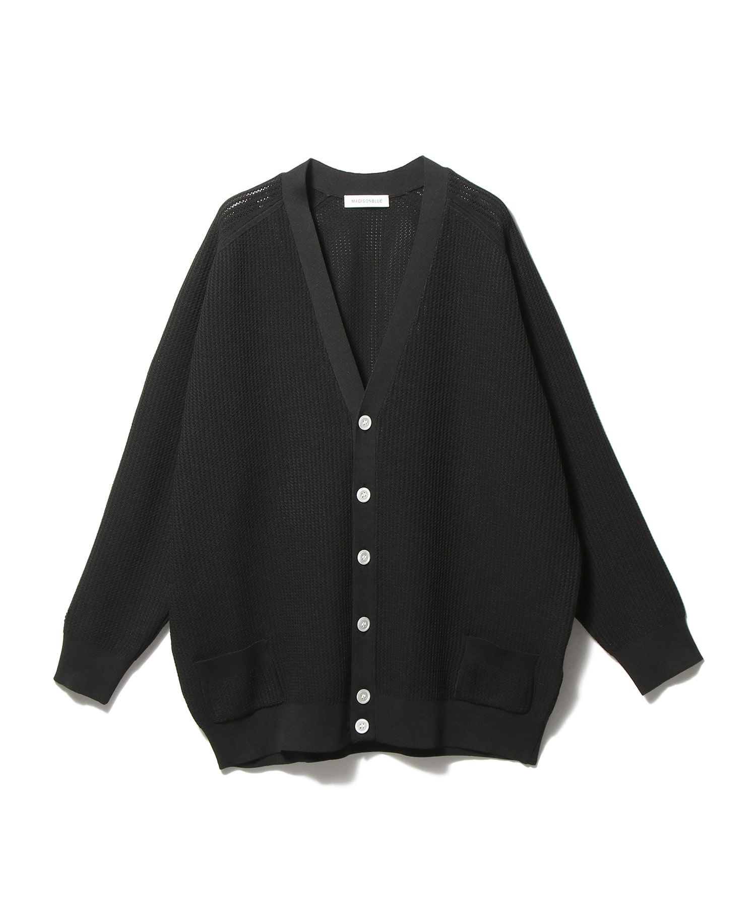 エアリーメッシュ Vネックカーディガン