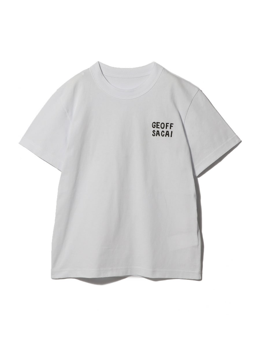 geoff sacai エンブロイダリーTシャツ