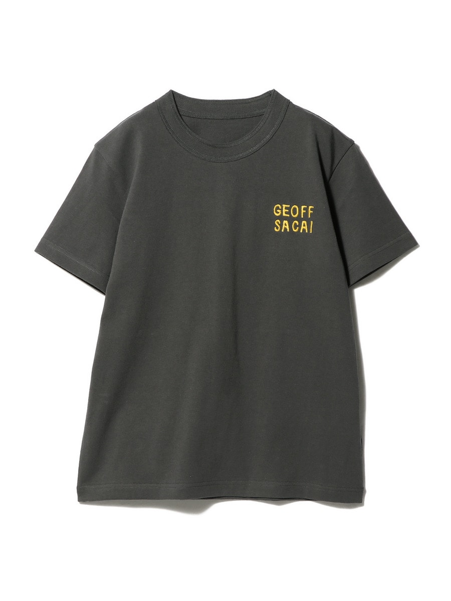 geoff sacai エンブロイダリーTシャツ