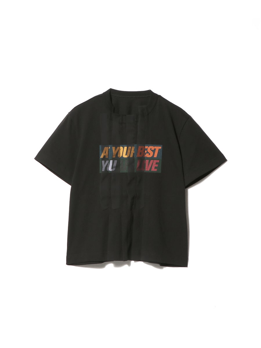 フロントタックレースTシャツ