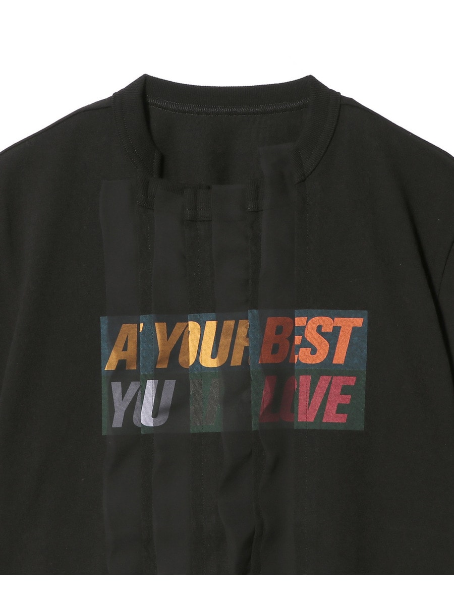 SACAI / フロントタックレースTシャツ｜ESTNATION ONLINE STORE