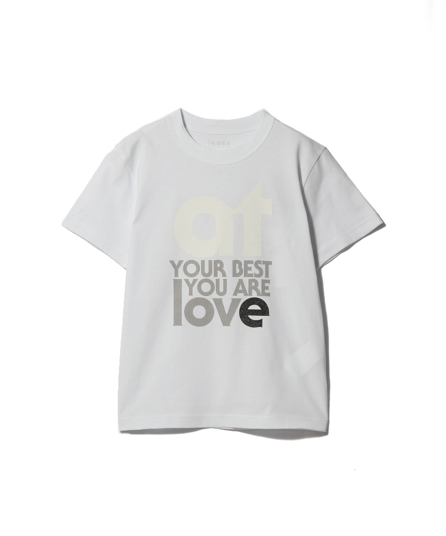 at YOUR BEST YOU ARE loveプリントTシャツ