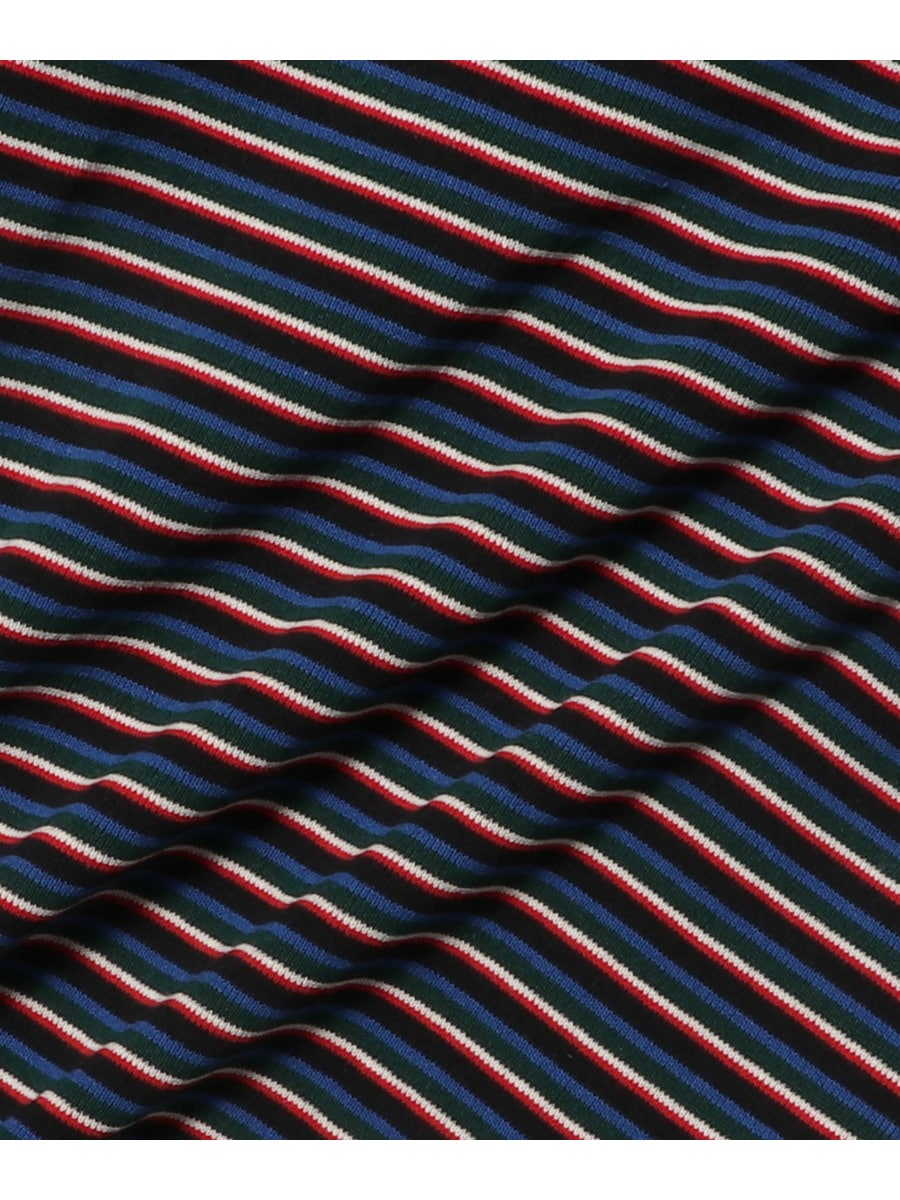 SACAI / ストライプコットンリブTシャツ｜ESTNATION ONLINE STORE