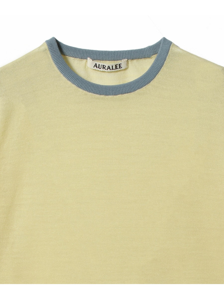 AURALEE / ウールシルク ニットT｜ESTNATION ONLINE STORE