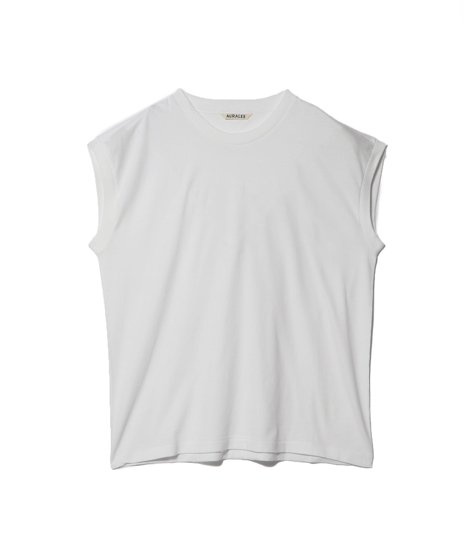スリーブレス クルーネックカットソー
