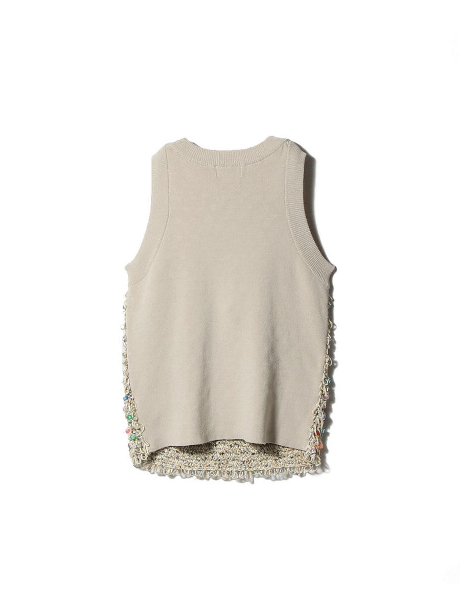 COLORFUL SLEEVELESS KNIT