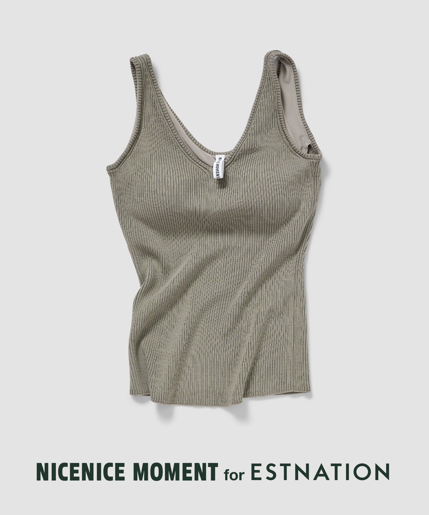 Vneck Tunk《ESTNATION EXCLUSIVE》