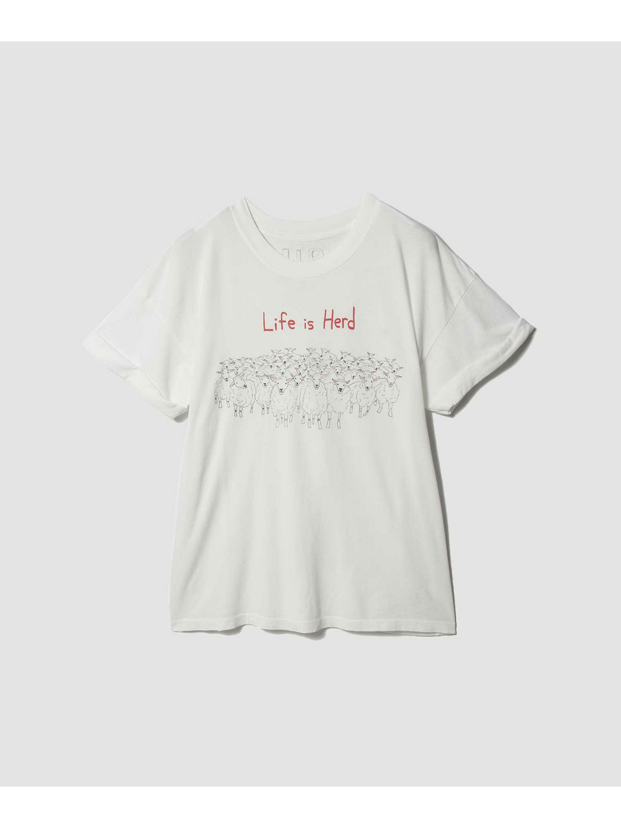 Life is Herd Tシャツ