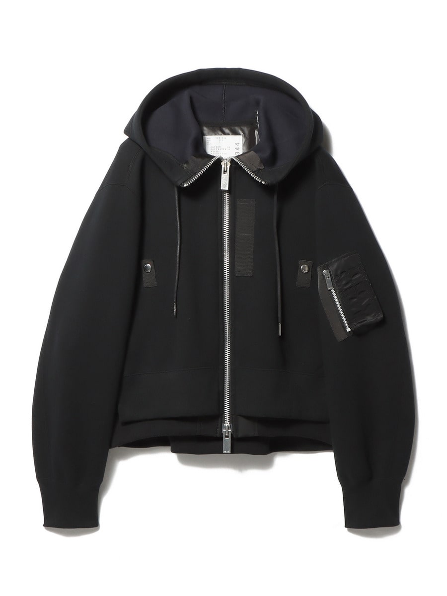 SACAI / スポンジスウェットフーディー｜ESTNATION ONLINE STORE