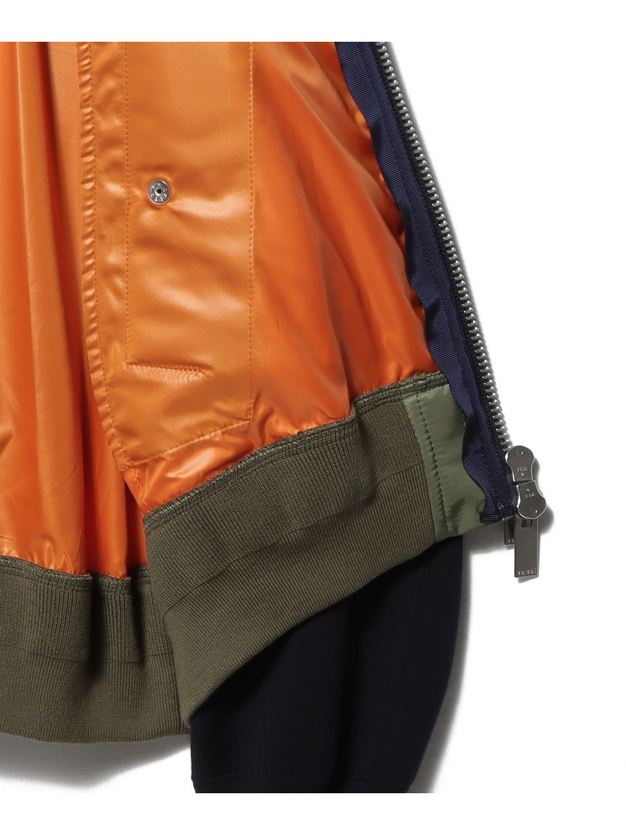 SACAI / スポンジスウェットフーディー｜ESTNATION ONLINE STORE