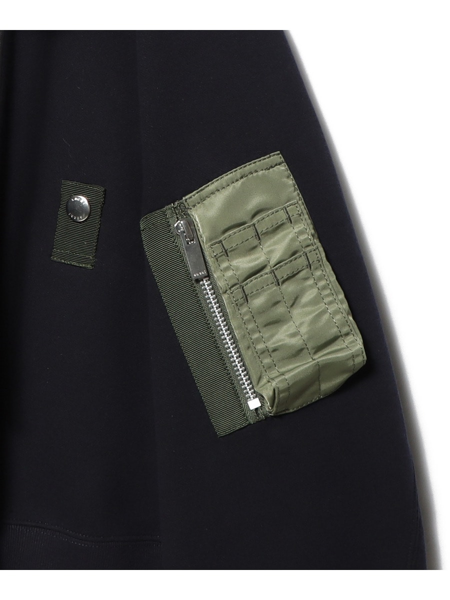 SACAI / スポンジスウェットフーディー｜ESTNATION ONLINE STORE