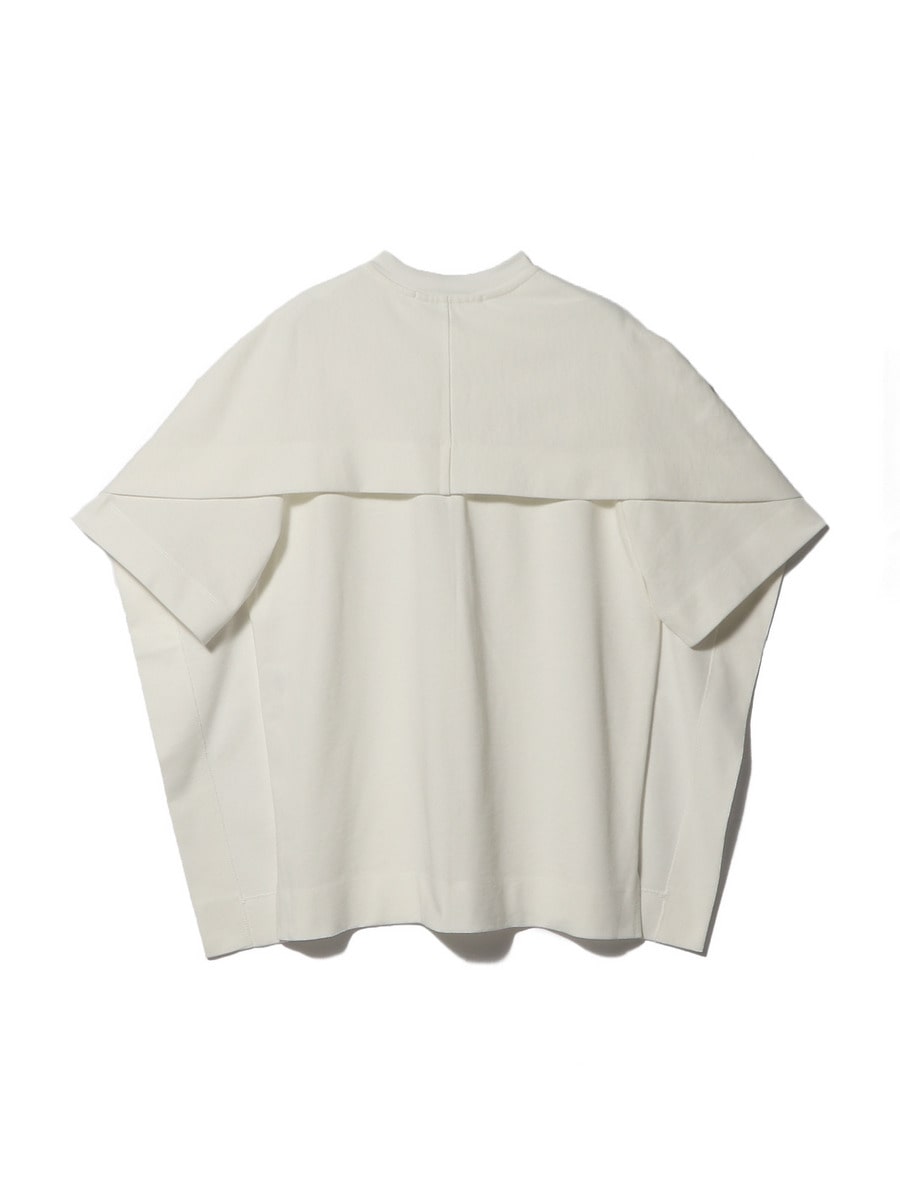 ケープレットオーバーレイ コットンTシャツ