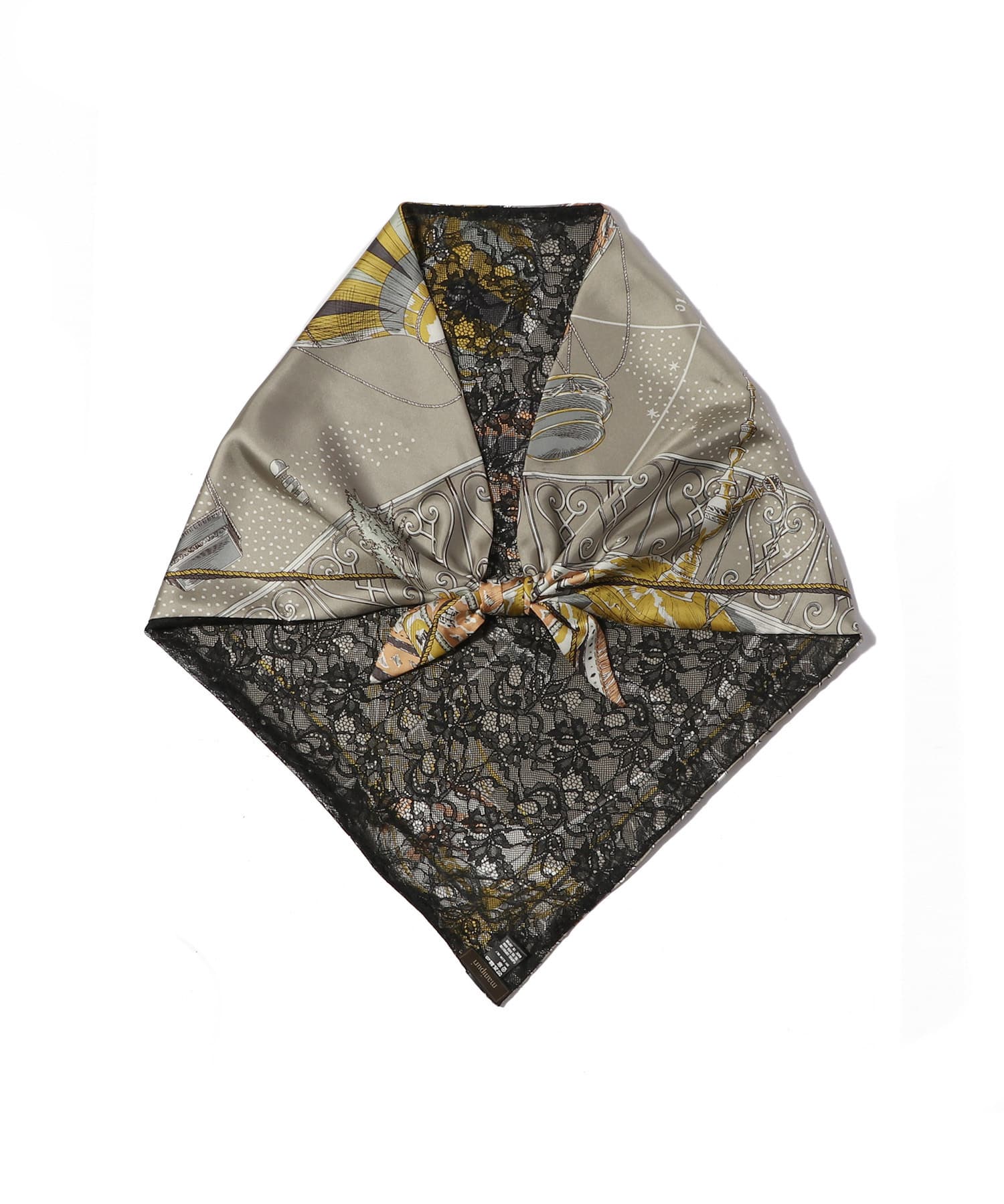 ブラックレース コンビスカーフ《ESTNATION EXCLUSIVE》