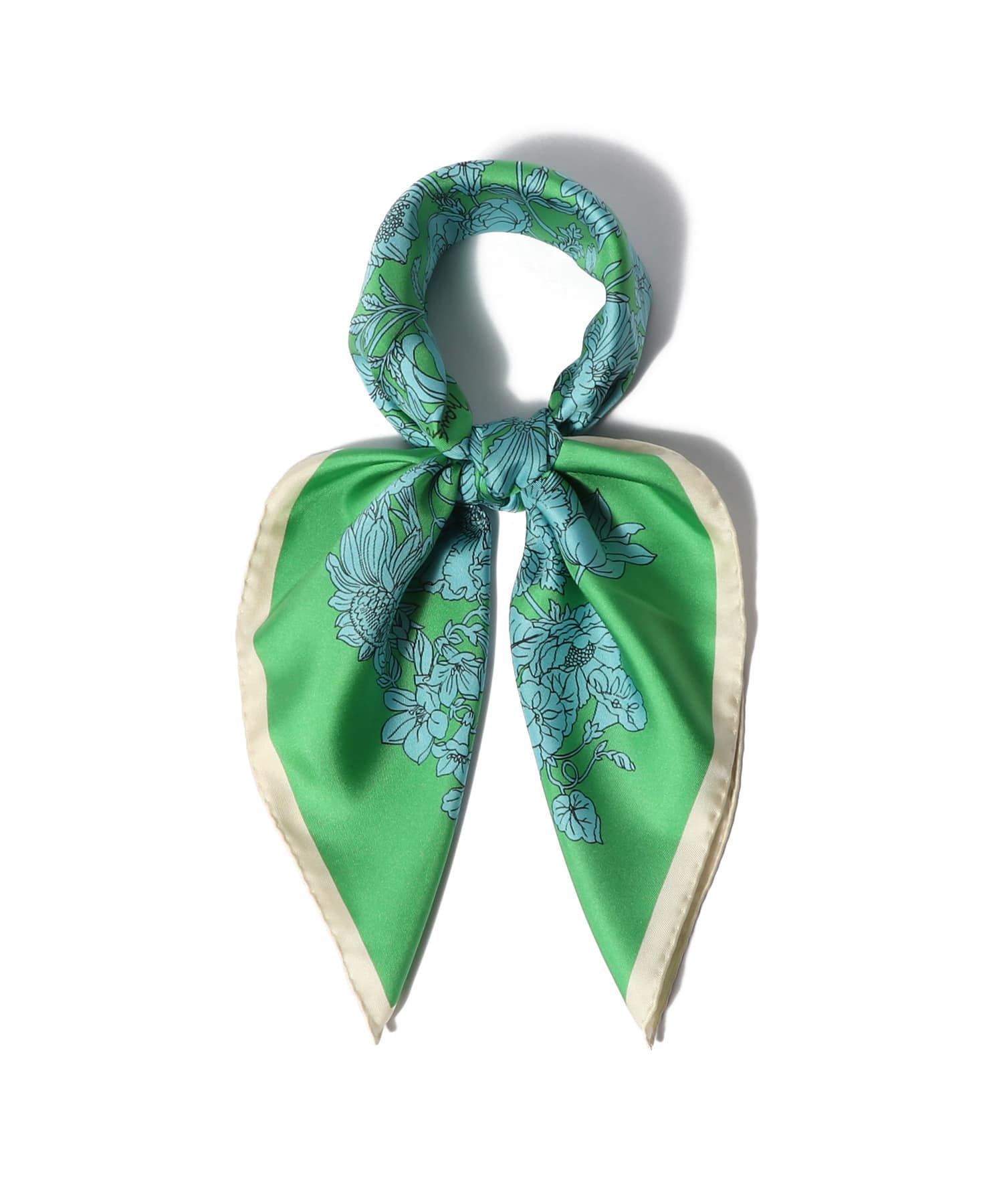 シルク プリントスカーフ《ESTNATION EXCLUSIVE》