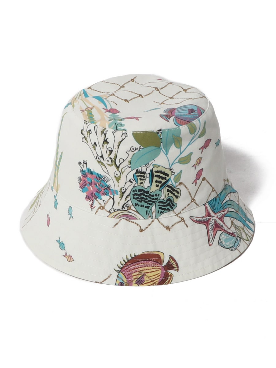 プリント カジュアルハット