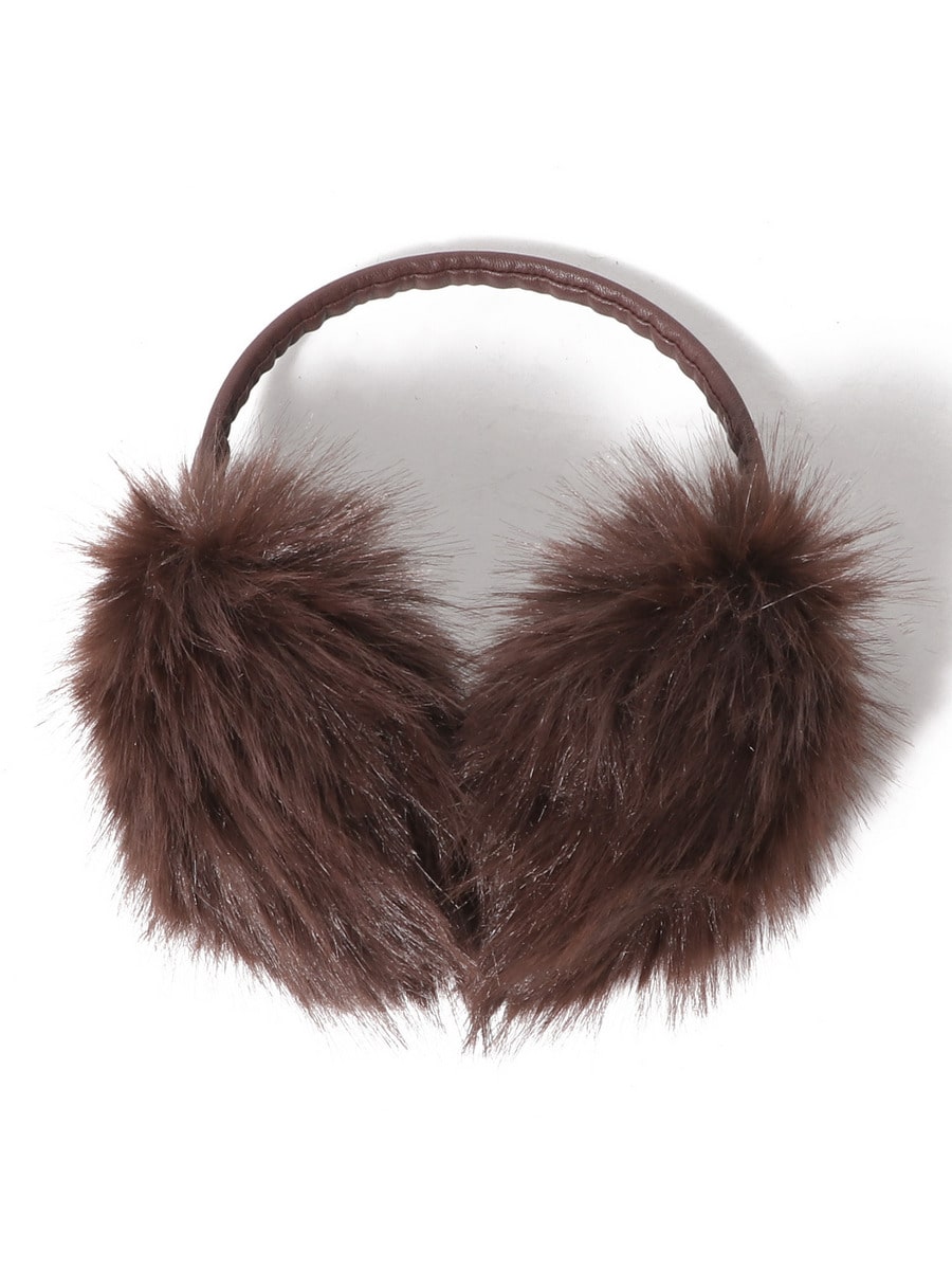 フェイクファー イヤーマフ