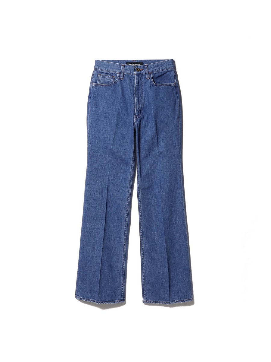 MADISONBLUE / センタープレス フレアデニムパンツ｜ESTNATION ONLINE