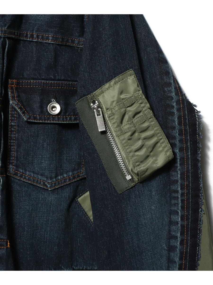 SACAI / デニム×ナイロンツイル ジャケット｜ESTNATION ONLINE