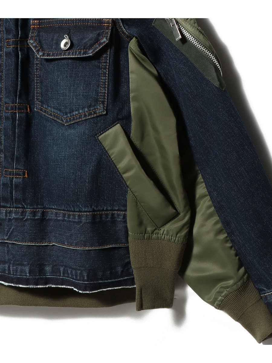 SACAI / デニム×ナイロンツイル ジャケット｜ESTNATION ONLINE