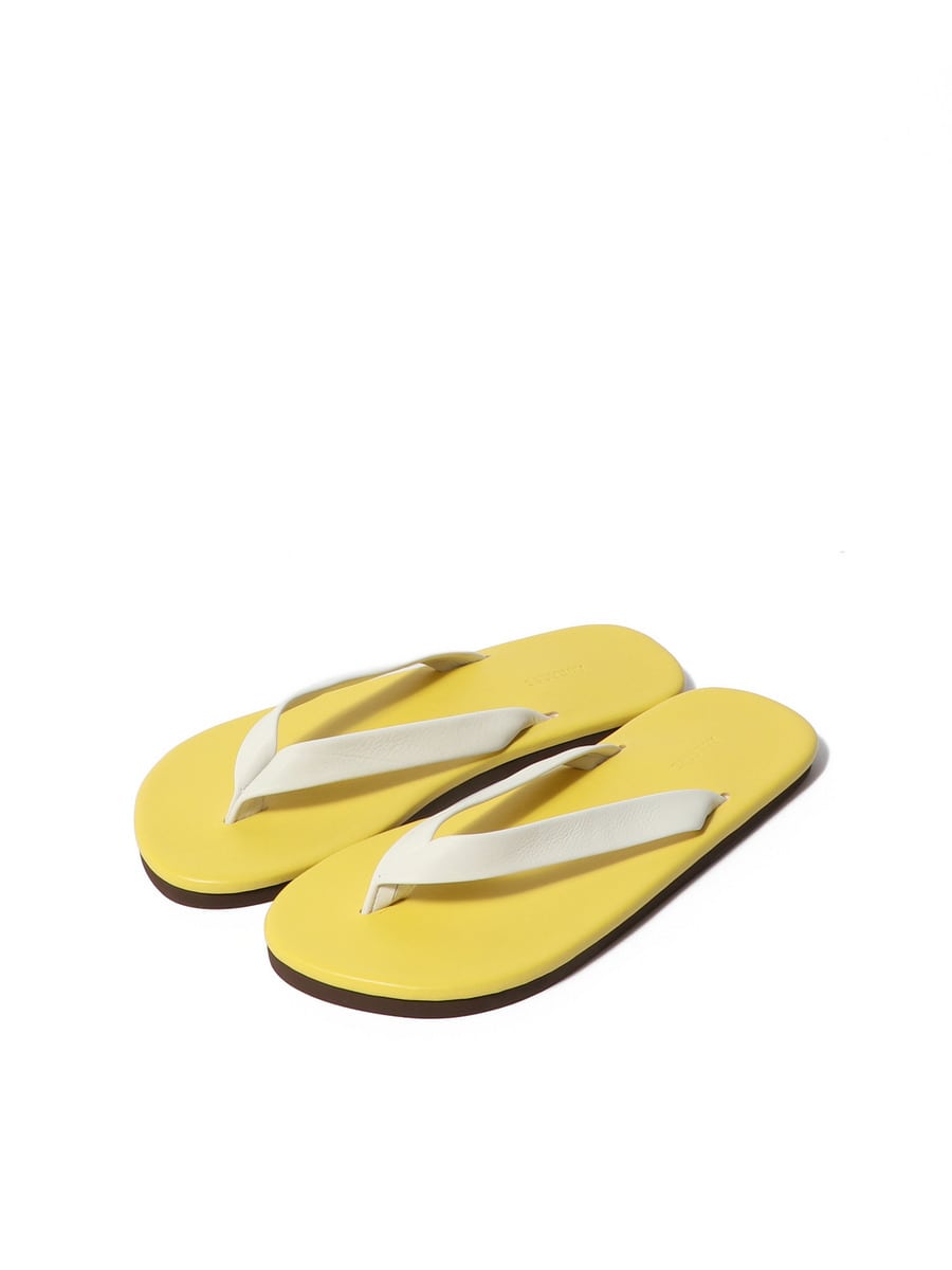 AURALEE / SOFT LEATHER FLIP-FLOPS｜ESTNATION ONLINE STORE