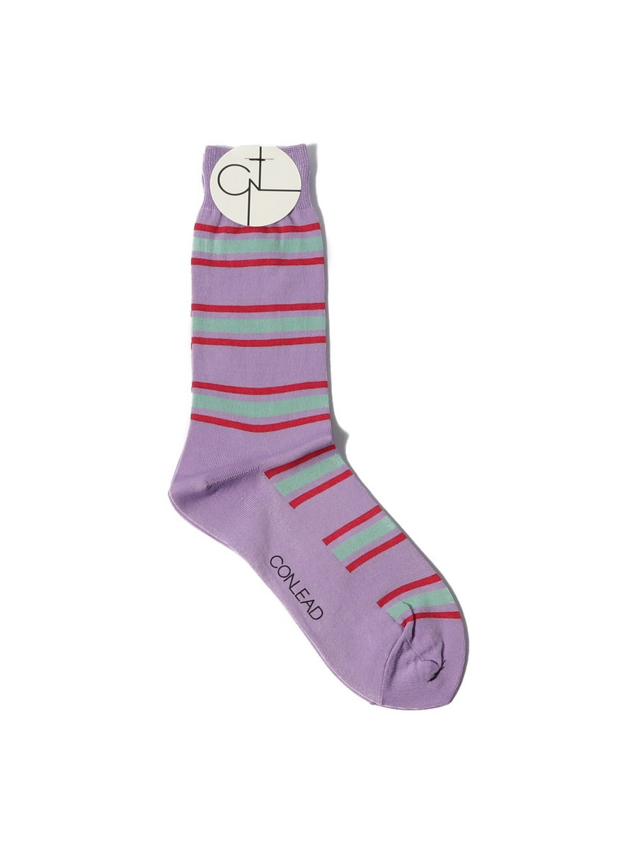 AtLast ボーダーソックス CONLEAD / ボーダーソックス｜ESTNATION ONLINE STORE