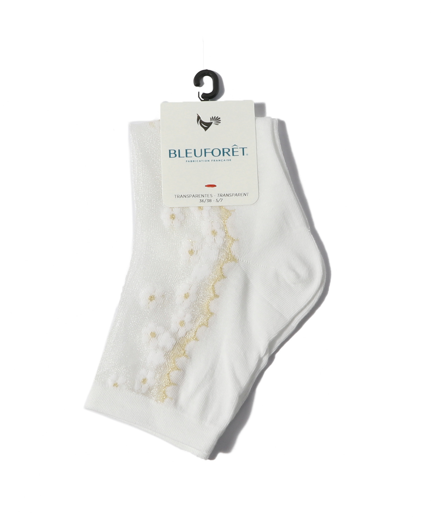 スモールフラワーシースルーソックス