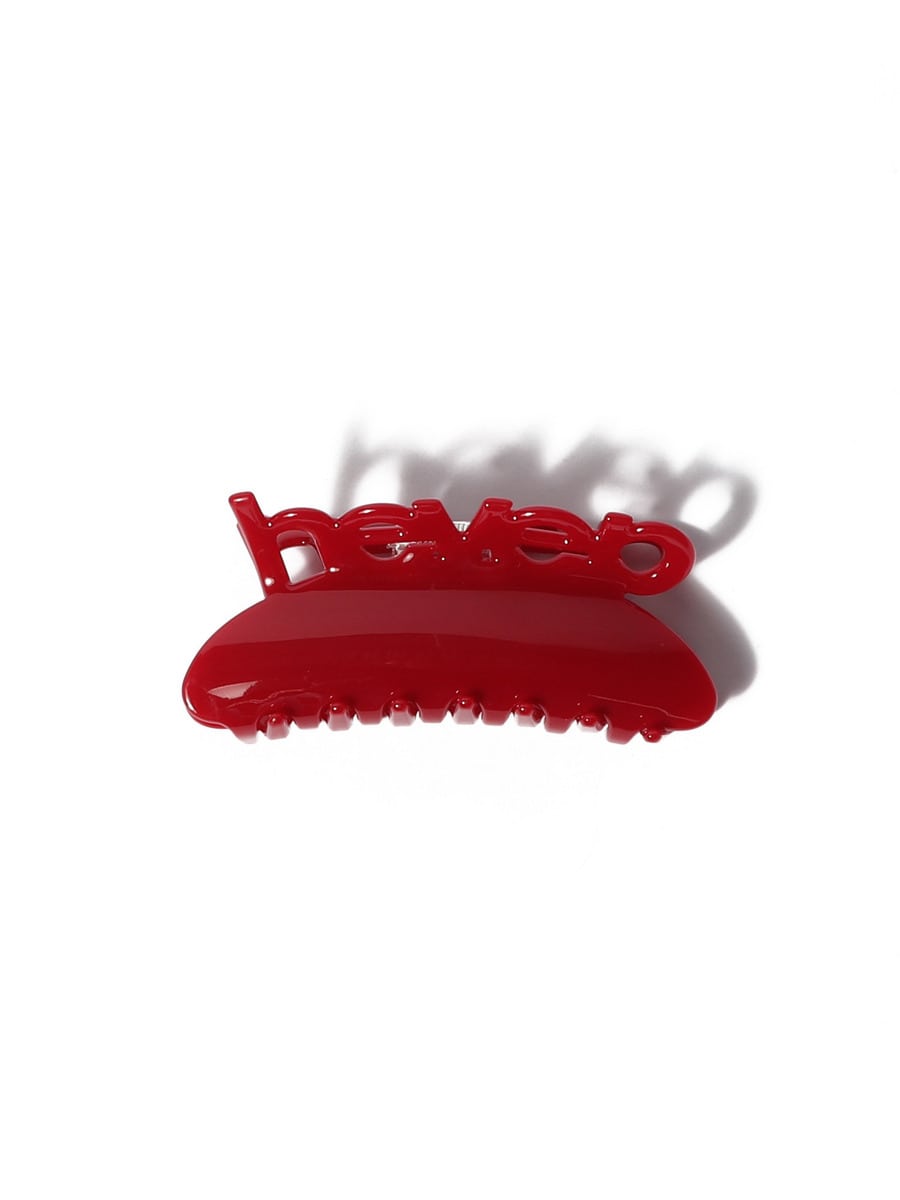 Logo Handle Hair Clip