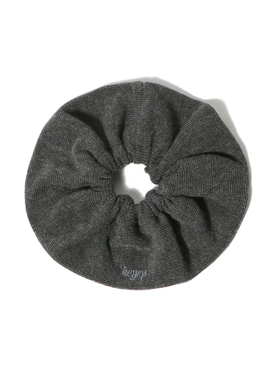 ニットロゴ シュシュ