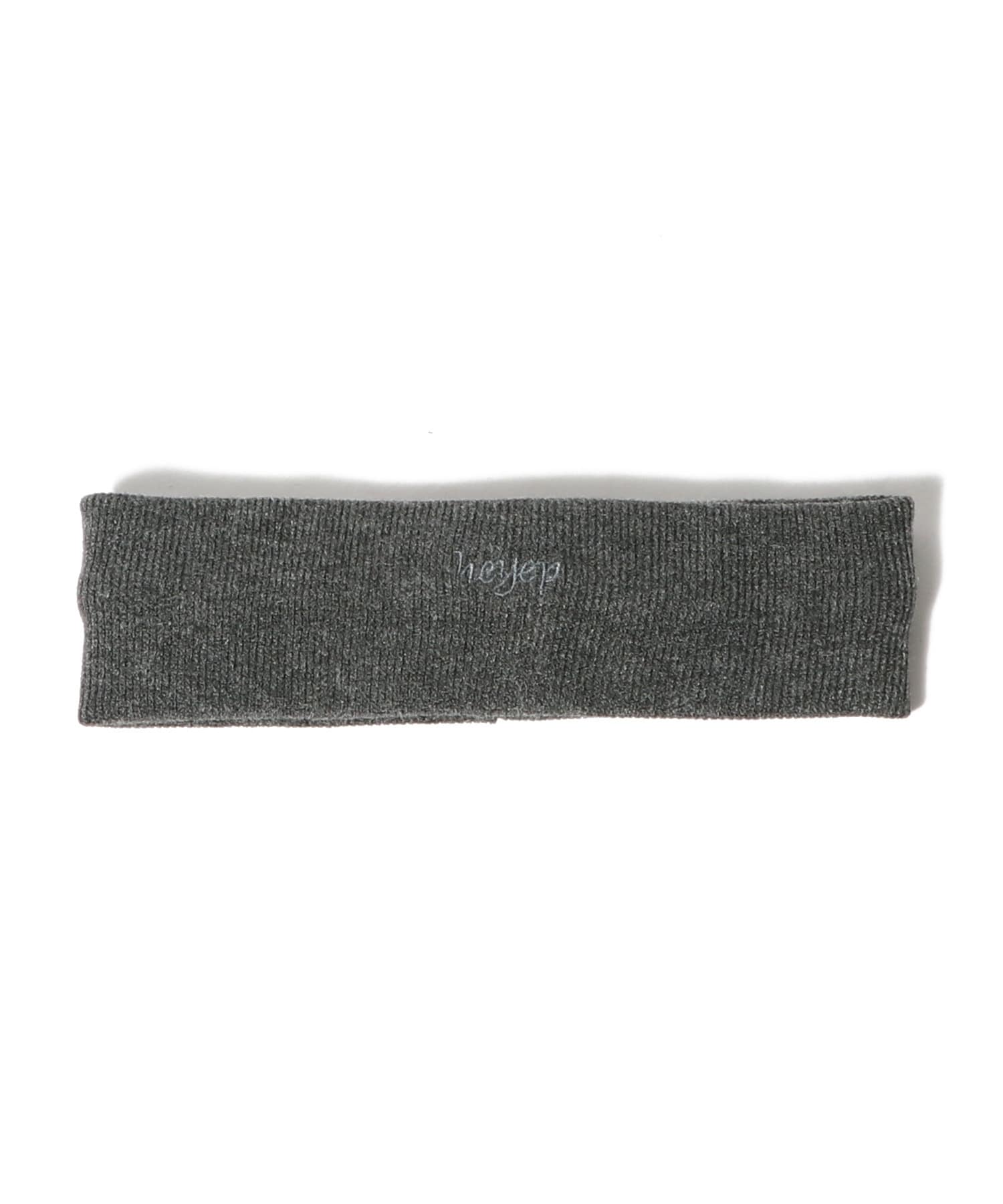 ニット ロゴ ヘアバンド